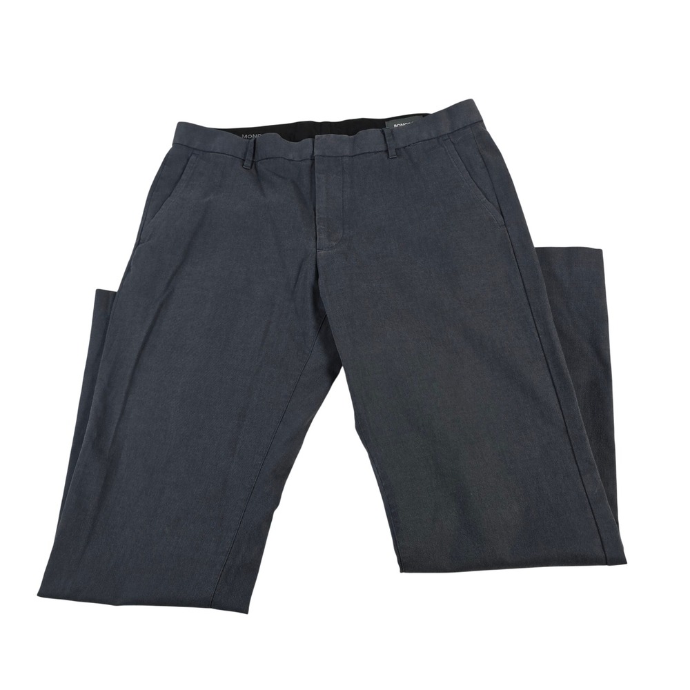 BONOBOS MENS SLIM FIT MONDAY TROUSERS PANTS CHARCOAL 35‎ 32